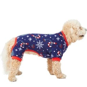 Frisco Snowy Nights Cozy polar fleece PJs for dogs or cats
Size Small